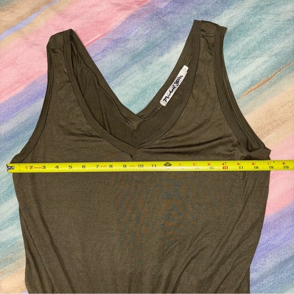 Michael Stars dark Green Wide Leg Jumpsuit size L - Picture 5 of 6